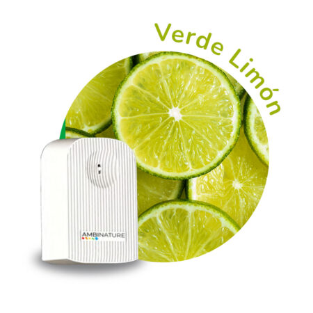Dispensador hidroalcohólico Verde Limón